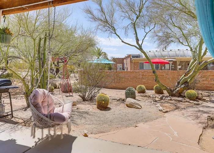 Private Desert Garden: Cozy Casita Сasa de vacaciones *